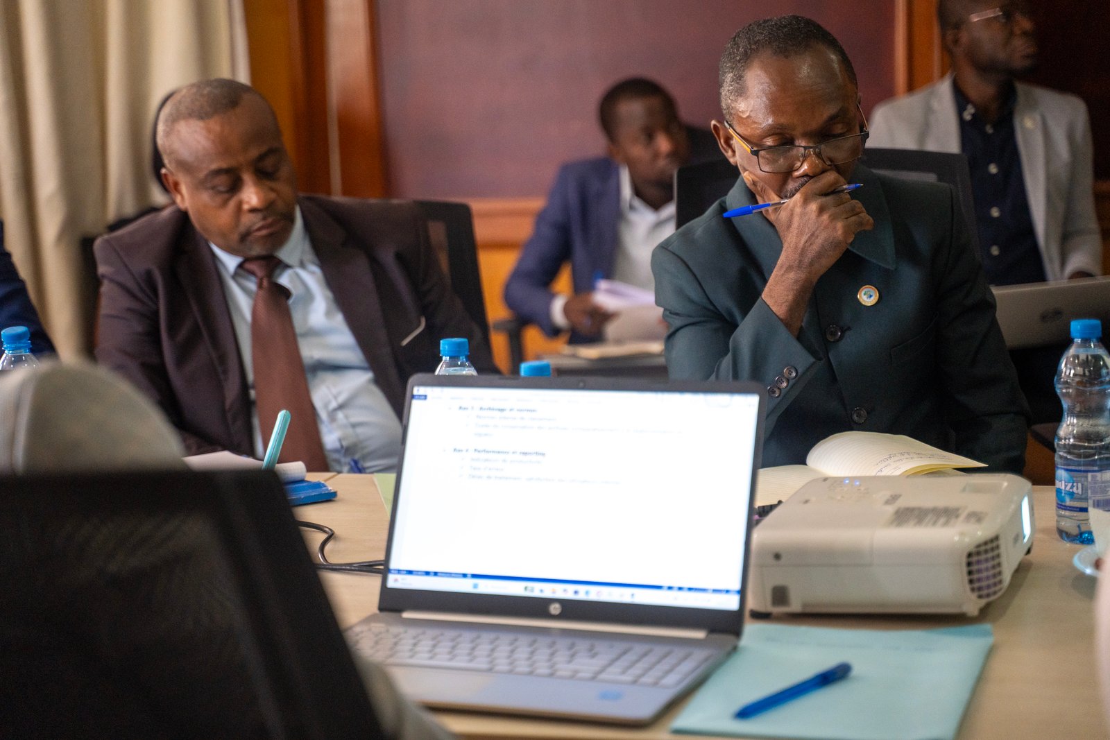 DGB / Inspection des services / Libreville:  Une mission d’audit lancée pour renforcer la gestion du courrier et l’archivage. — image 3